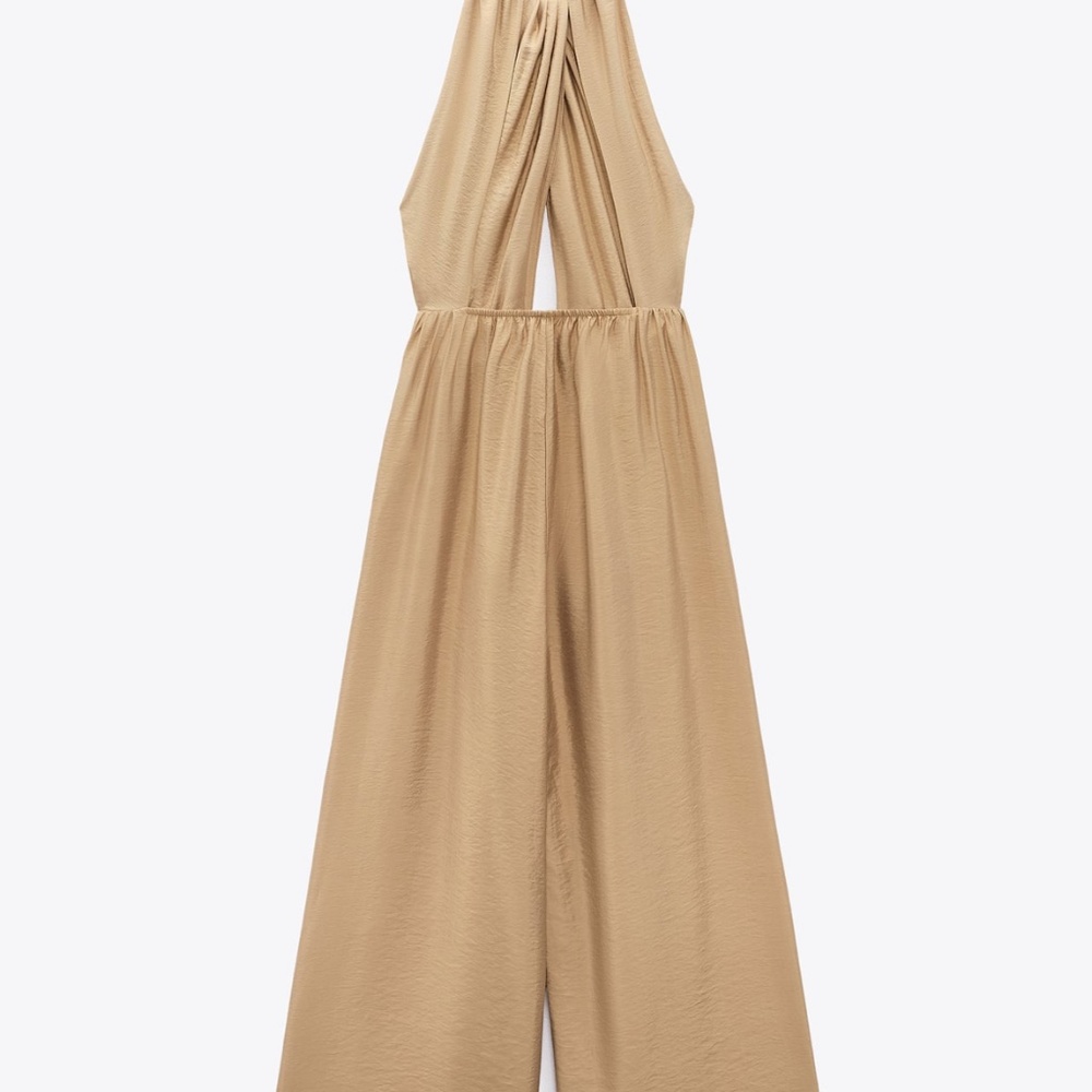 Single 🔥Zara limited edition braided style stylish jumpsuit - Picture 6 of 8
